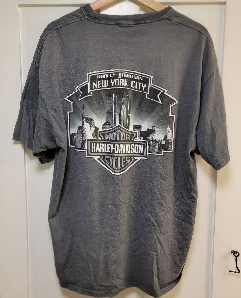 Vintage Harley-Davidson of New York City Graphic T-Shirt - Size XL